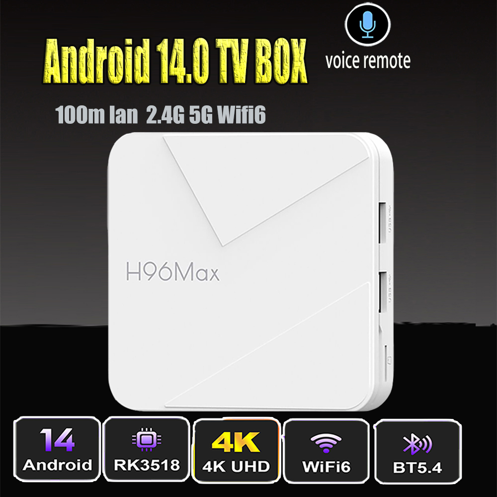 Radxa Rock 5B 16Gb - H96 Max Android 14 TV-Box Rockchip