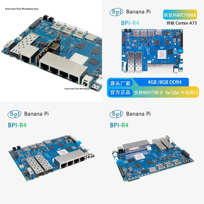 Bananapi Bpi R4 Wifi 7 - Banana Pi BPI-R4 WiFi 7 Router-Board