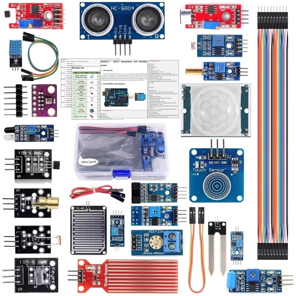 Lattepanda Sigma 32Gb - 22-in-1-Sensor-Kit, Modul-Kit für Roboter, Lernen, Anfänger-Kit,