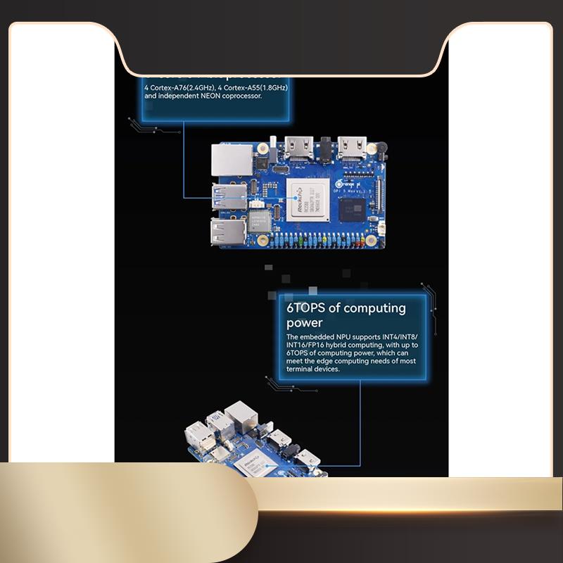 Orange Pi 5 Max Rk3588 - Für Orange Pi 5 Max 16