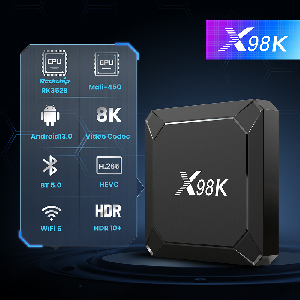 Neue X98K Android 13 TV Box 8K – Radxa Rock 5B 16Gb Bewertung und Preis