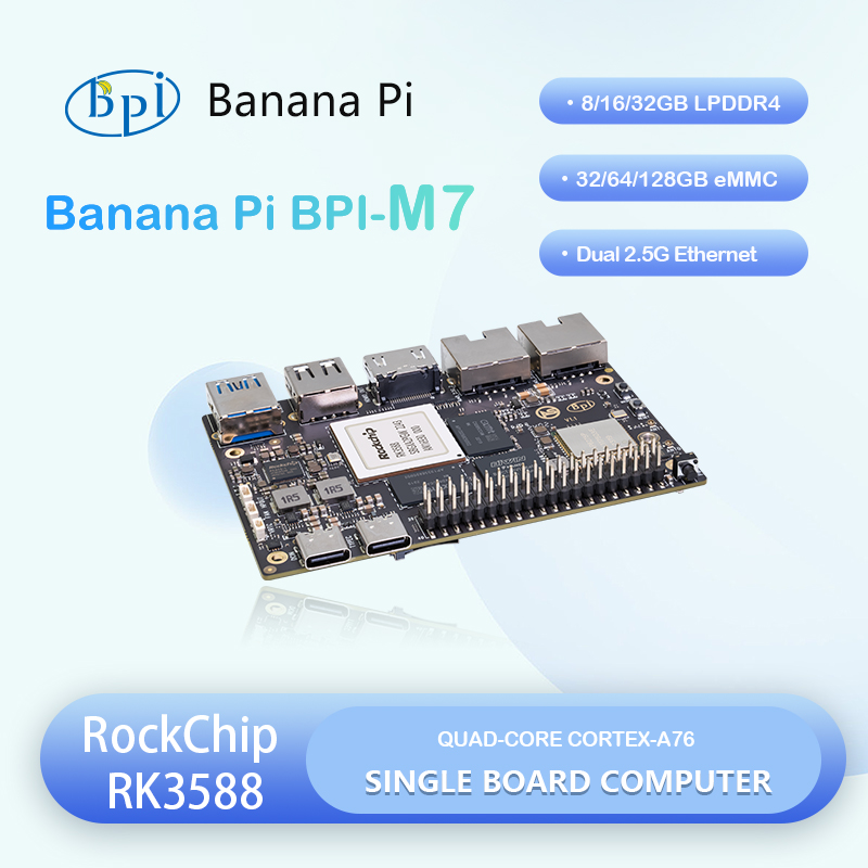 Banana Pi Bpi-m7 Rockchip Rk35 – Banana Pi Bpi M7 Rk3588 Bewertung und Preis