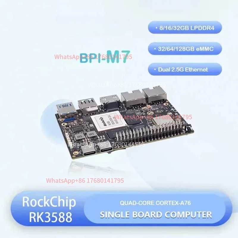 RK3588 Einplatinencomputer SBC – Banana Pi Bpi M7 Rk3588 Bewertung und Preis