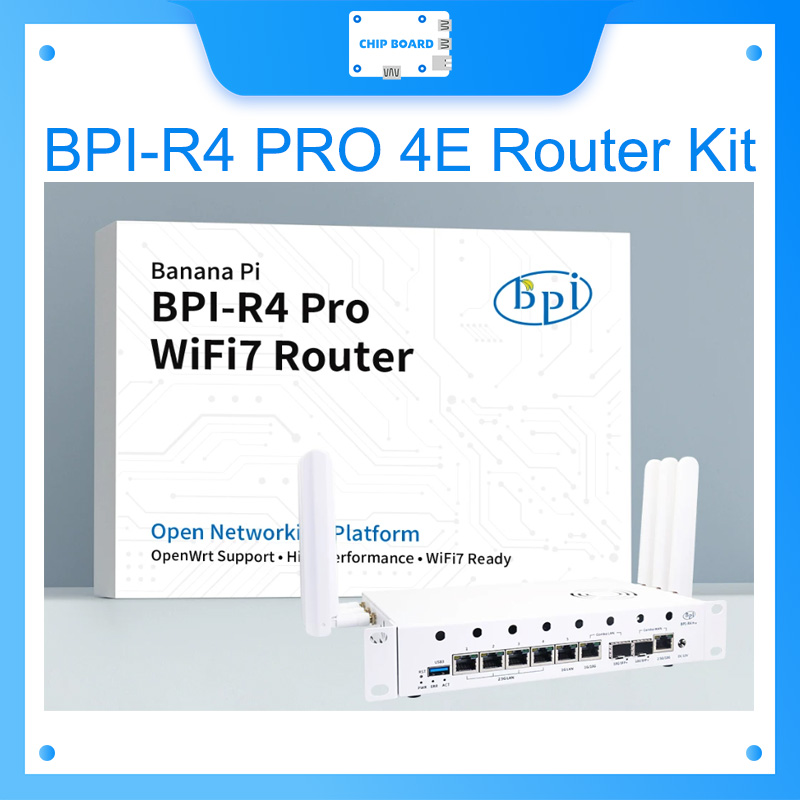 Banana Pi BPI-R4 PRO 4E Router – Bananapi Bpi R4 Wifi 7 Bewertung und Preis
