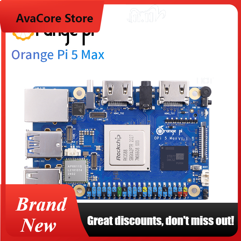 AvaCoreOrangePi 5 Max 16GB mit – Orange Pi 5 Max Rk3588 Bewertung und Preis