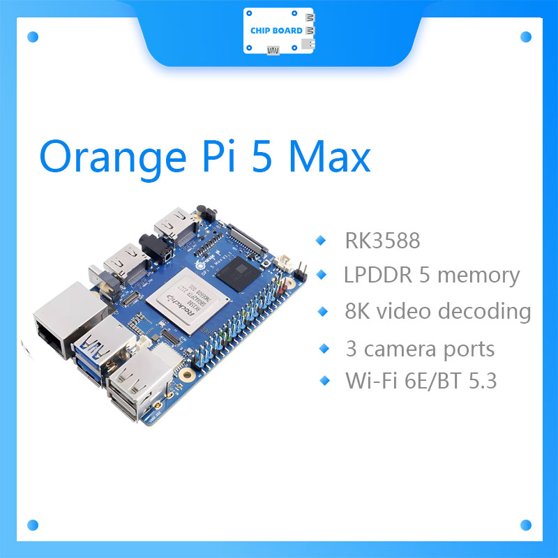 Orange Pi 5 Max 16 GB RAM LPDD – Orange Pi 5 Max Rk3588 Bewertung und Preis